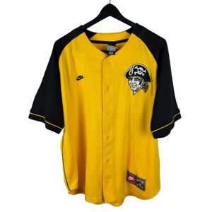 Vintage 2000s Nike Cooperstown Pittsburgh Pirates Duke MLB Jersey Size L